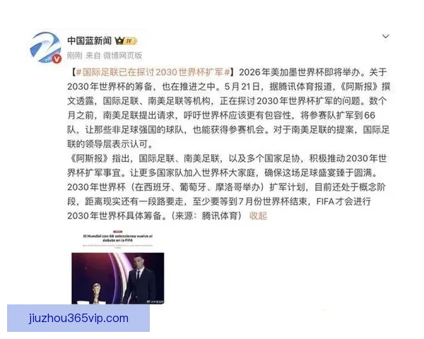 2026世界杯扩军为全球足球带来新机遇与挑战分析 2026世界杯扩军为全球足球带来新机遇与挑战分析